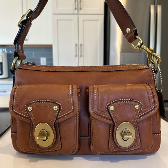 Coach 65th Anniversary Satchel - Whiskey - Picture 4 of 7